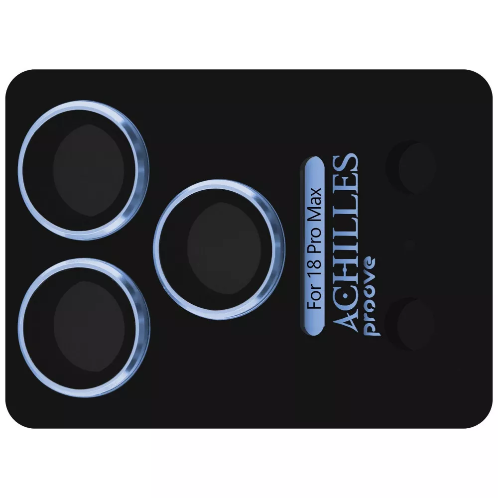 Защита камеры Proove Achilles Full Metal iPhone 18 Pro Blue