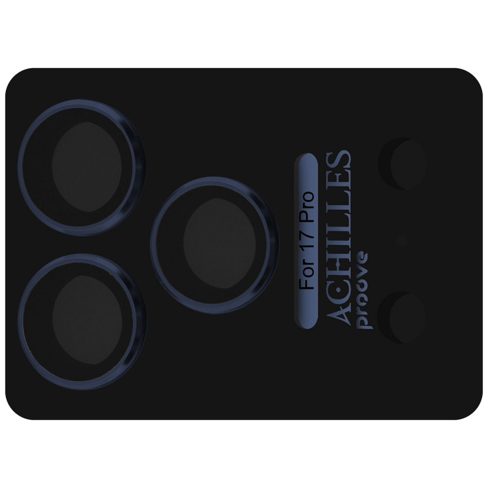 Захисне скло для смартфону Proove для камери Achilles Full Metal iPhone 17 Pro Max deep blue (CPPAFM17PM08)