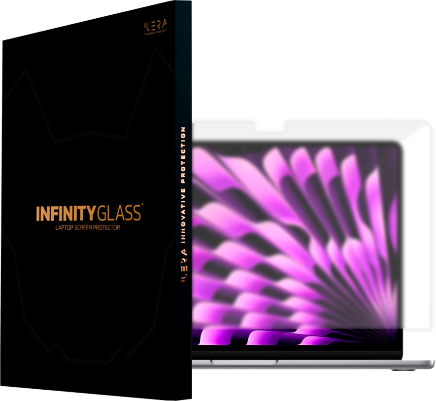 Защитное стекло для ноутбука ILera Incognito Glass screen protector для MacBook Air M2 (iLIGLMC5)