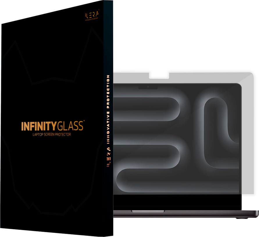 Захисне скло для ноутбука ILera Incognito Glass screen protector for MacBook Pro 14" (iLIGLMC3)