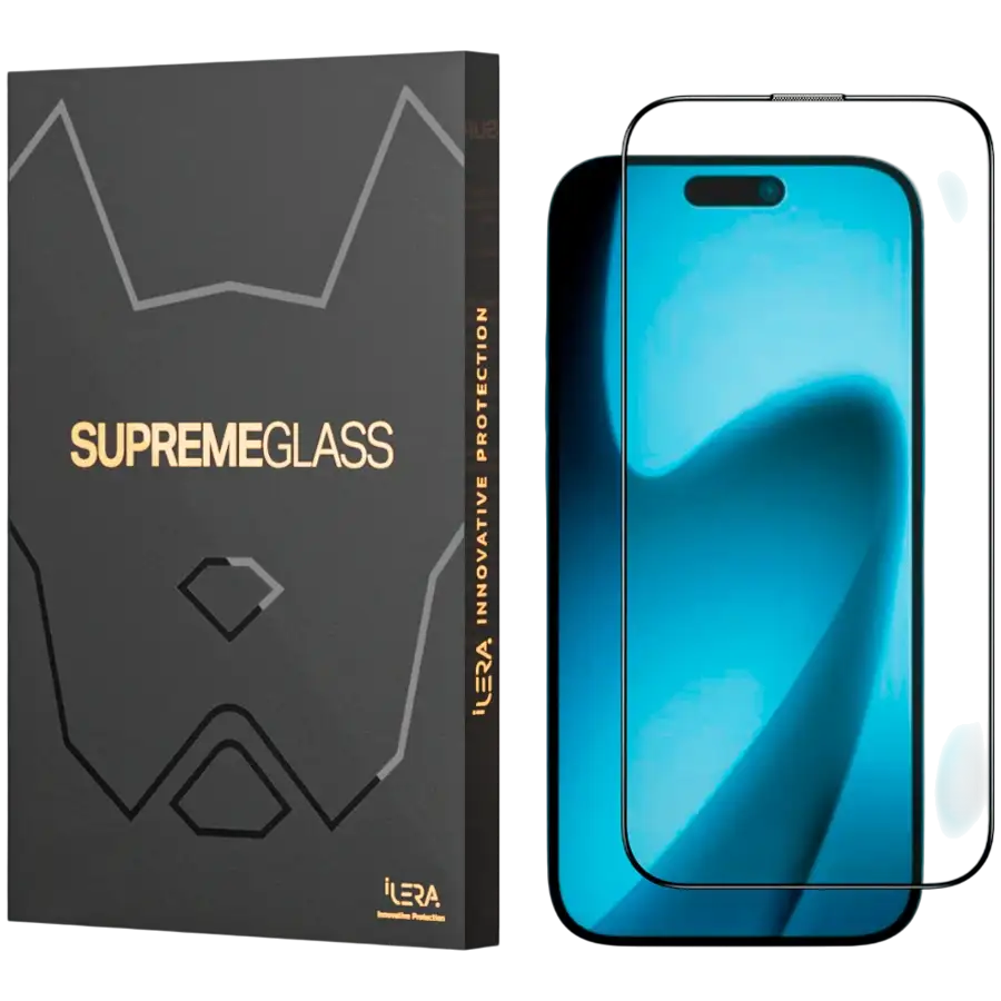 Защитное стекло ILera DeLuxe Original Glass 2.0 для iPhone 17 Pro Max (iLFCDL17PrMx)