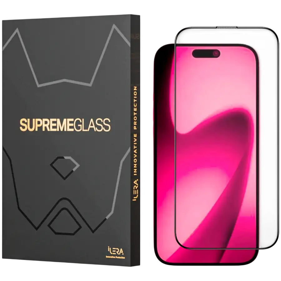 Защитное стекло iLera DeLuxe Original Glass 2.0 для iPhone 17 (ILFCDL17)