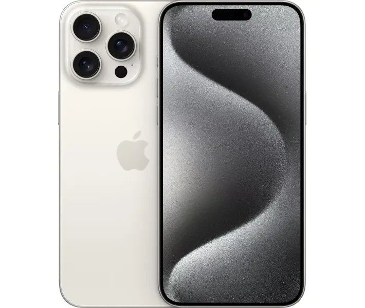 Б/В Apple iPhone 15 Pro 128GB White Titanium Nano-SIM + eSim (Ідеал)