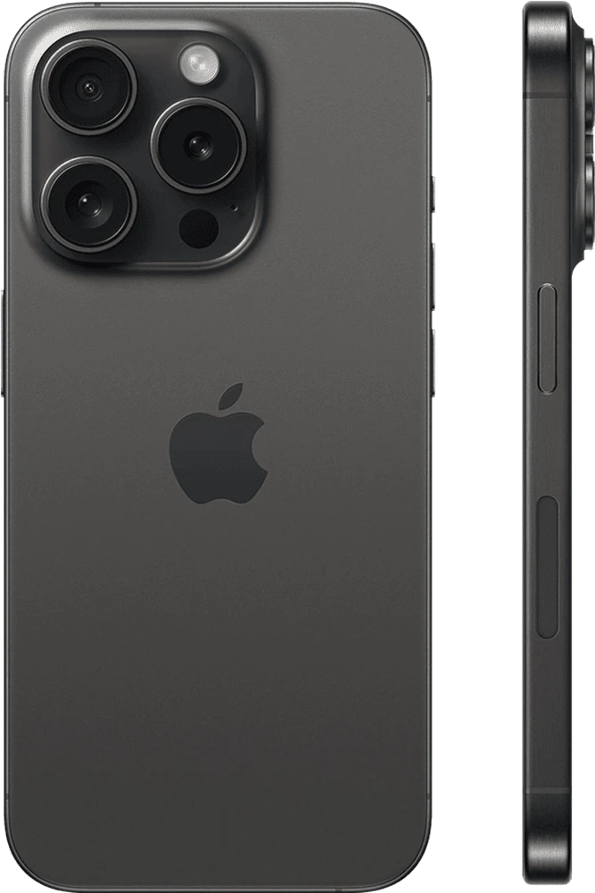 Б/У Apple iPhone 15 Pro 128GB Black Titanium Nano-SIM + eSim (Идеал)