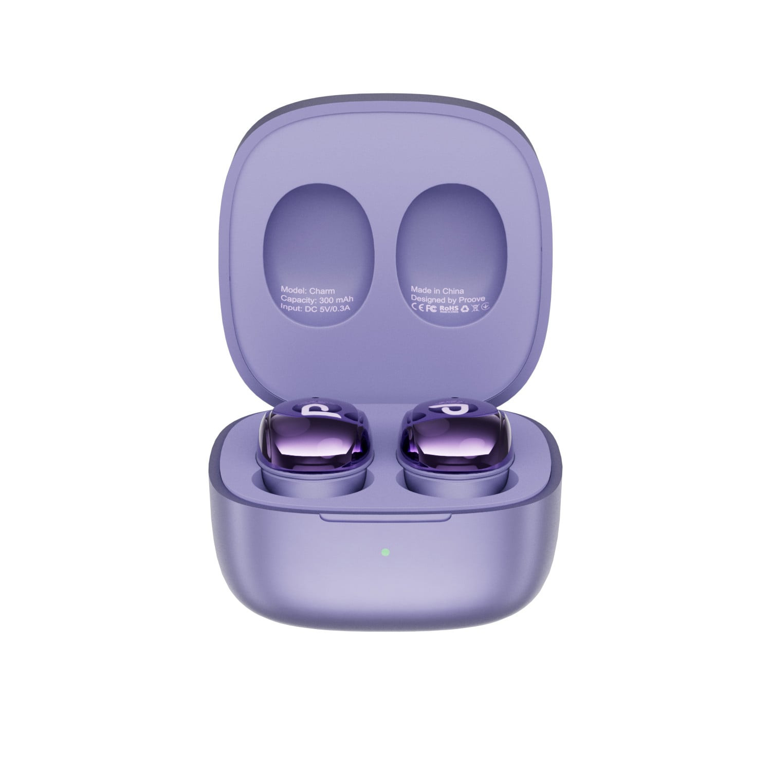 Наушники беспроводные вкладыши TWS Proove APP Charm purple (TWCH0001AP09)
