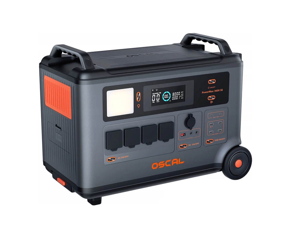 Зарядная станция Oscal PowerMax 3600 SE, 3600 Вт