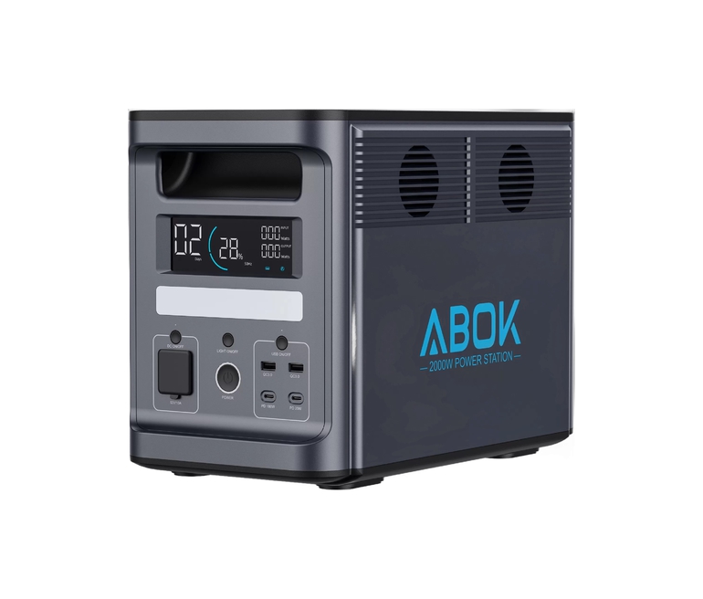 Зарядна станція ABOK ARK2000 2000W 1536Wh + Дод. бат. ABOK ARK2000 1536Wh