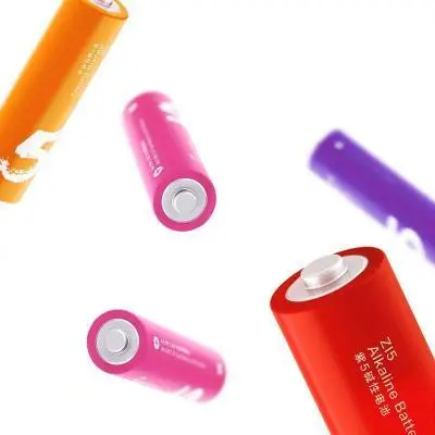 Набір батарейок Xiaomi ZMI Rainbow AA Alkaline Batteries (24шт)