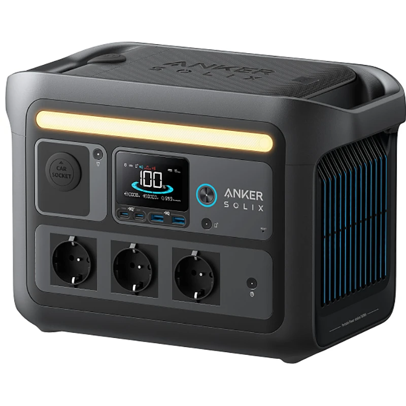 Зарядна станція Anker SOLIX C800X 768Wh 1200W (A1755311)