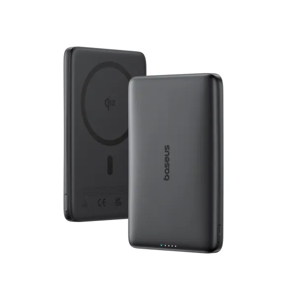 Портативна Батарея Baseus PicoGo Ultra-Slim AM41 Qi2 27W 10000mAh, Black , E0027201