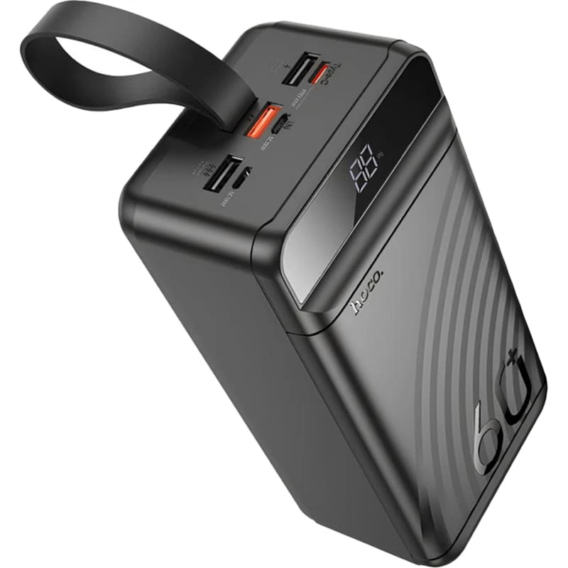 Портативна батарея HOCO J123C Element 60000 mAh 20W Black (714736)