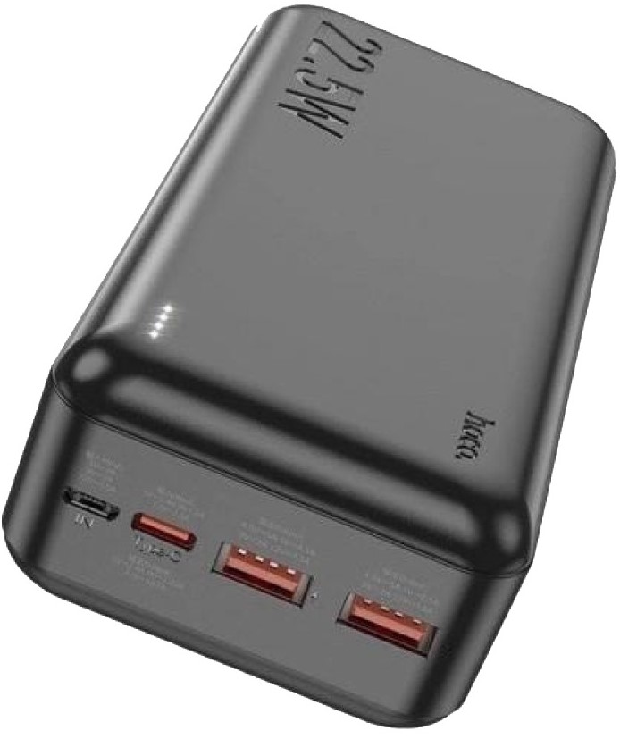 Батарея мобільна HOCO J101B Astute 22.5W 30000 mAh Black