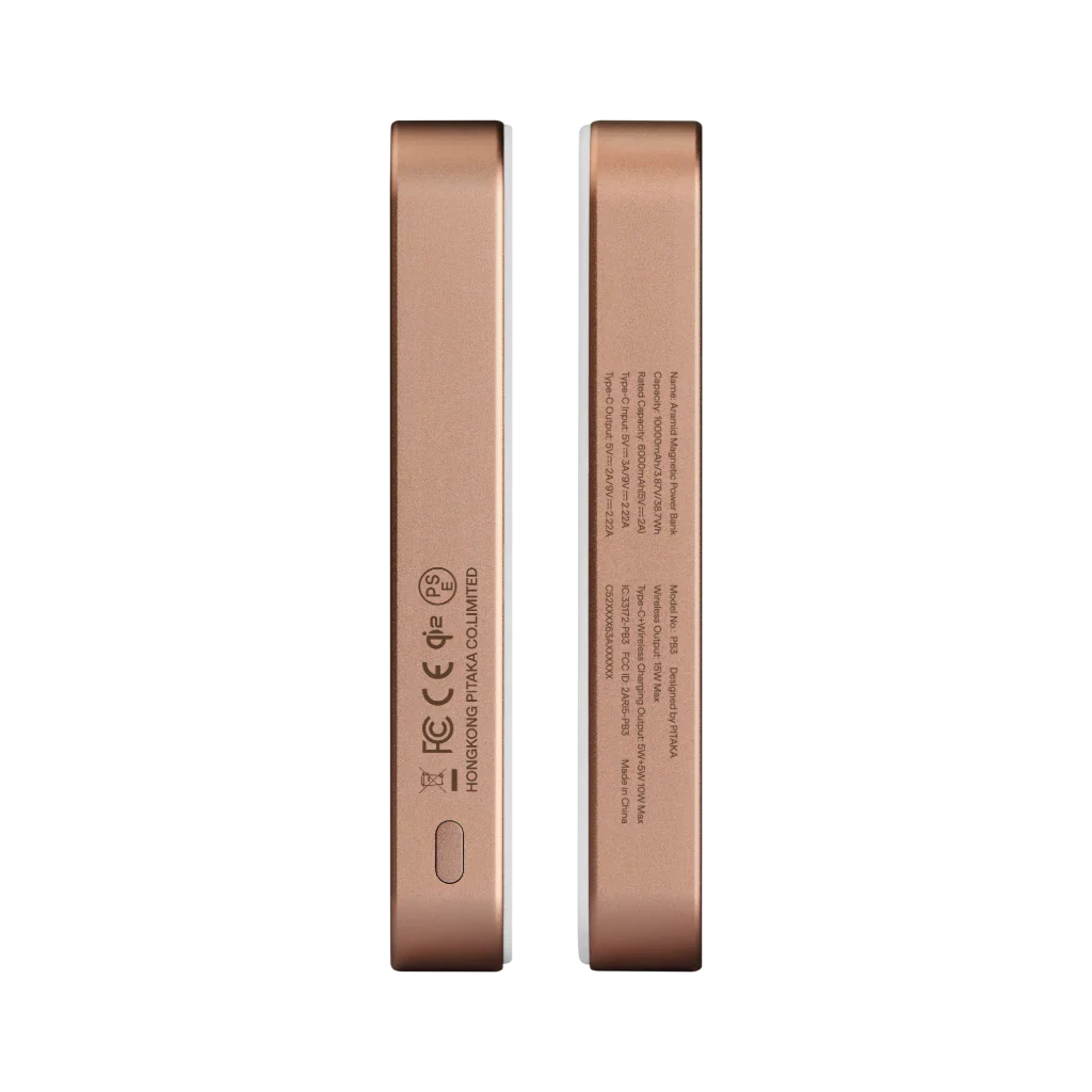 Портативна батарея Pitaka Aramid Fiber Magnetic Power Bank Qi2 10000mAh - Sunset (PBQ2502)