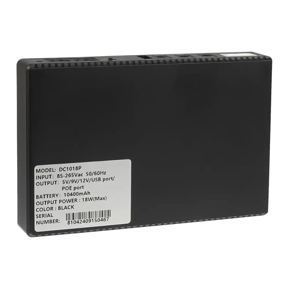 Джерело безперебійного живлення UPS  DC1018P 18W 10400mAh