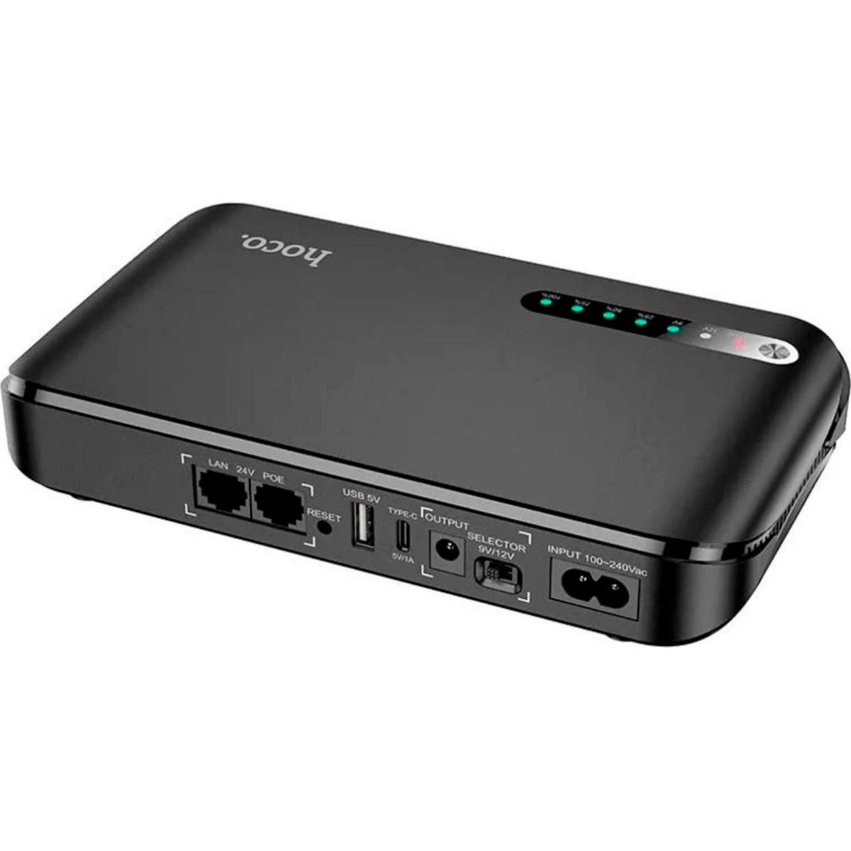 Джерело безперебійного живлення Hoco DB62 Smart Mini UPS 5V/9V/12V