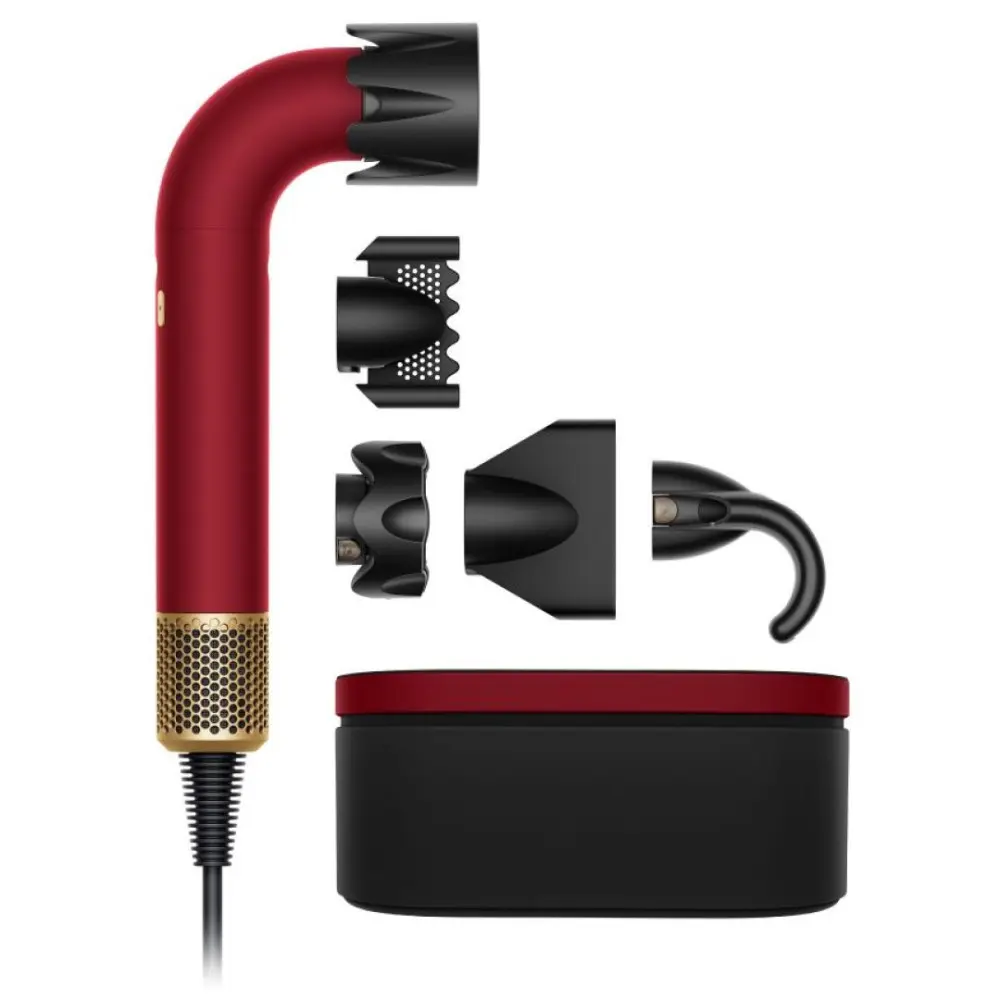 Фен Dyson HD17 Supersonic R Red Velvet/Gold Limitted Edition (493118-01)