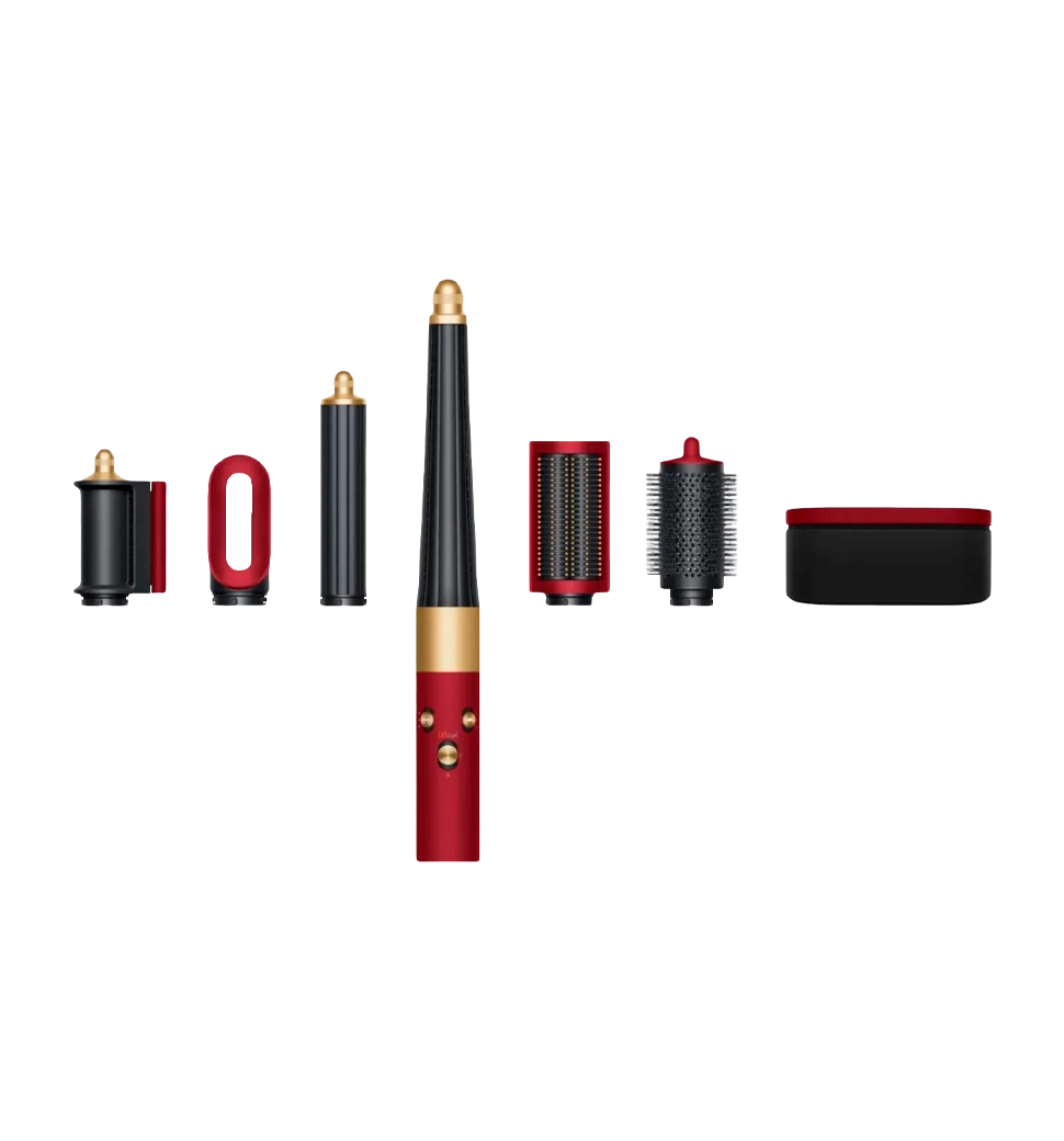 Стайлер Dyson Airwrap i.d. HS08 Multi-Styler and Dryer Straight to Wavy - Red Velvet/Gold (596926-01)