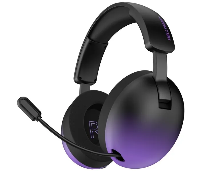 Навушники HATOR Hellyberry HH30 PRO wireless black-violet gradient