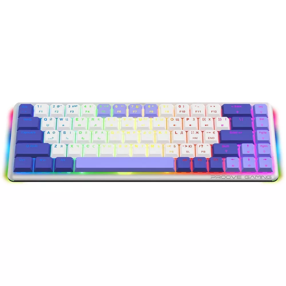 Бездротова клавіатура Proove Gaming AFK White (WKAFK1022002)