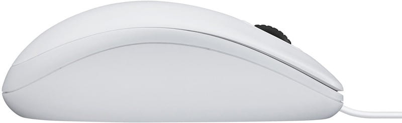 Миша Logitech B100 White (910-003360)