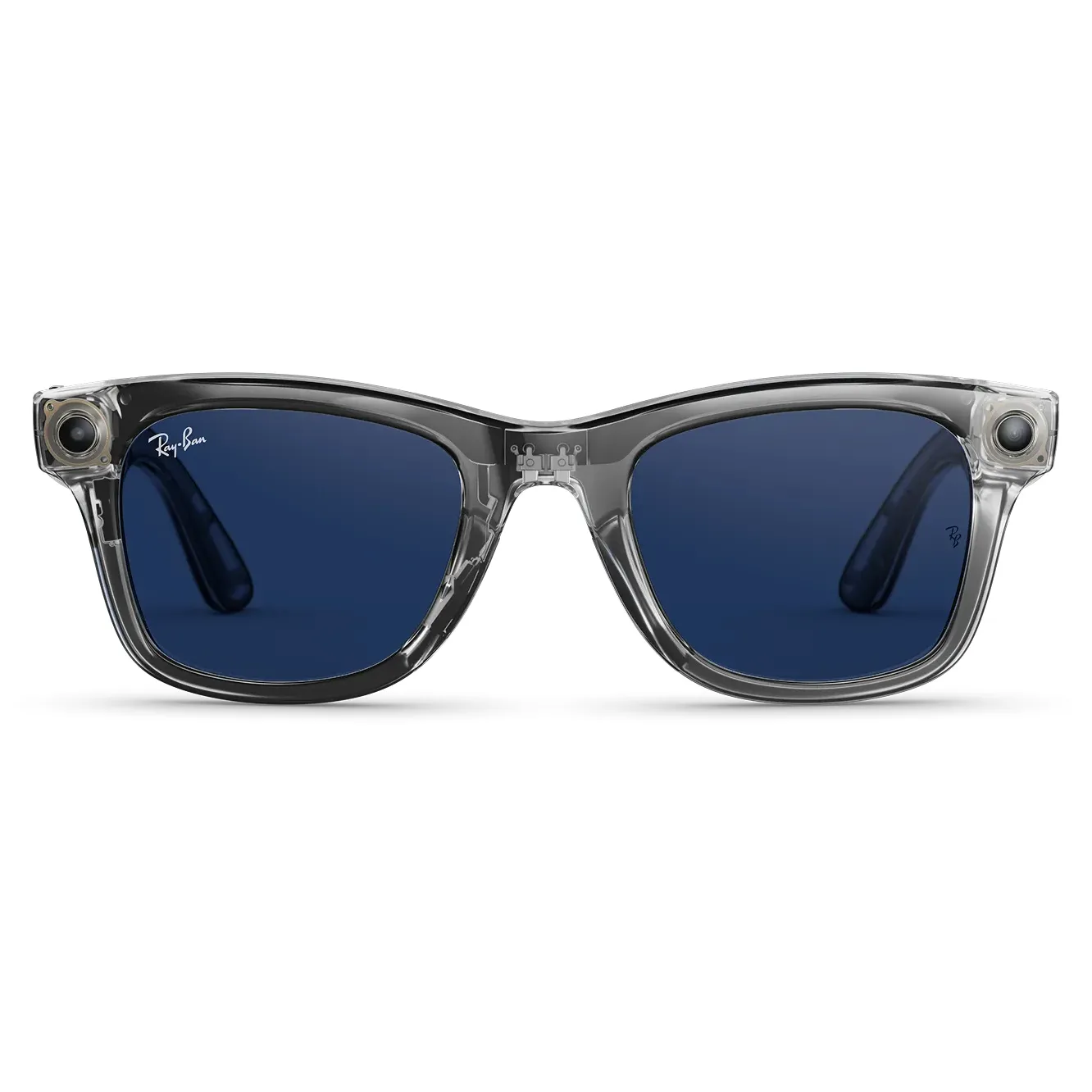 Смарт-окуляри Ray-Ban Meta Wayfarer (Gen 2) Shiny Transp. Gray Transition Sapphire (RW4012 6840MF 53-22)