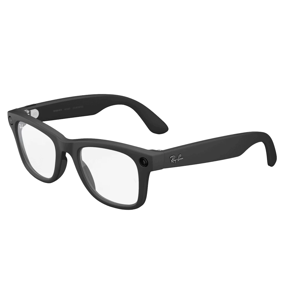 Смарт-окуляри Ray-Ban Meta Wayfarer (Gen 2), Large Matte Black Frame / Clear to Grey Transitions Lenses (RW4012 601S1Z 53-22)