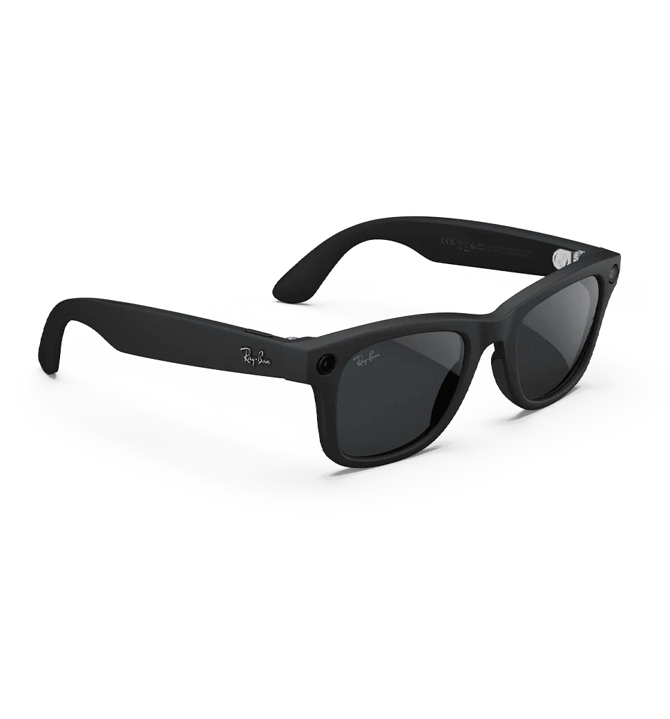 Смарт-окуляри Ray-Ban Meta Wayfarer (Gen 2), Large Matte Black Frame / Clear to Grey Transitions Lenses (RW4012 601S1Z 53-22)
