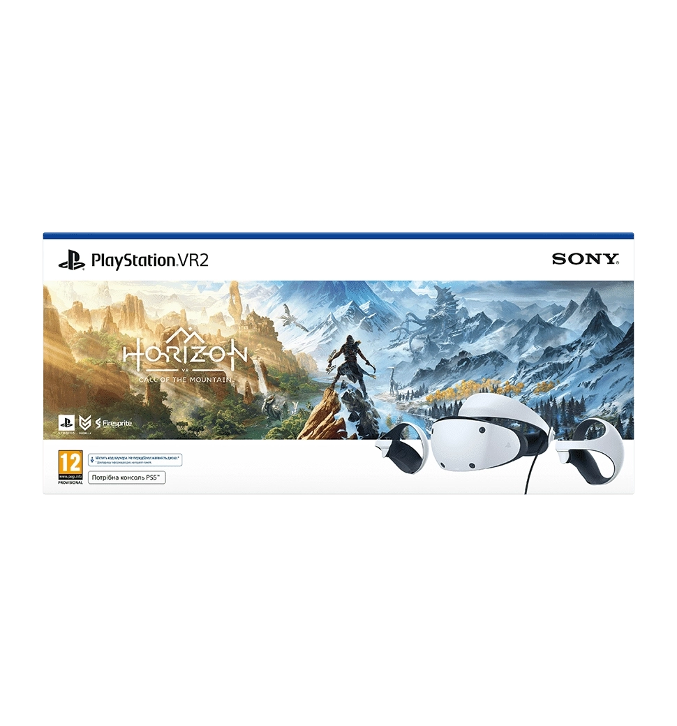 Окуляри віртуальної реальності Sony PlayStation VR2 + Horizon Call of the Mountain