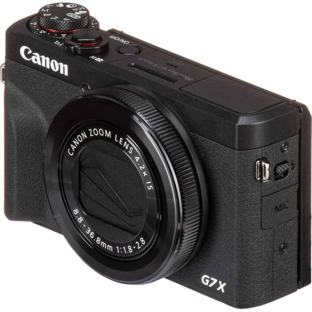 Фотоапарат Canon PowerShot G7 X Mark III Black (3637C013)