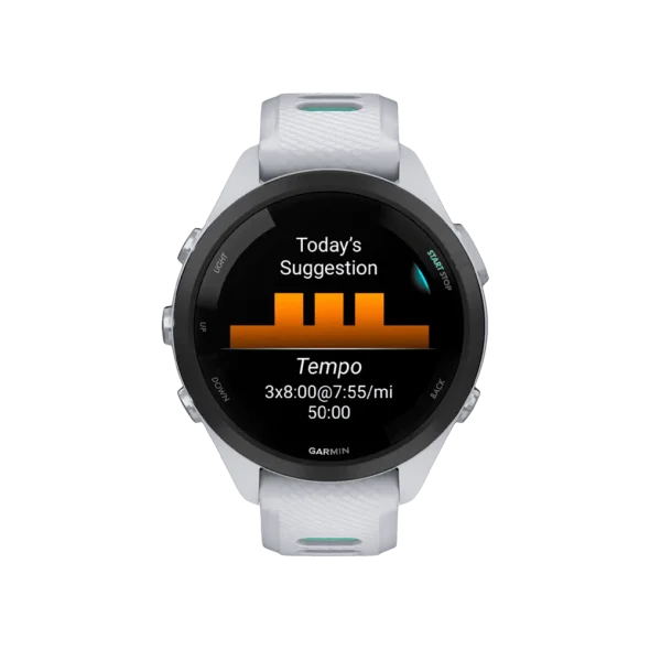 Смарт-годинник Garmin Forerunner 265S Black Bezel w. Whitestone Case and Whitestone/Neo Tropic S. Band (010-02810-04/14/54)