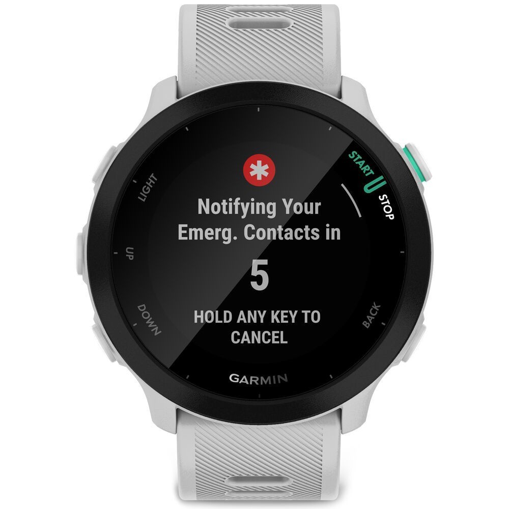 Смарт-годинник Garmin Forerunner 55 GPS Whitestone (010-02562-11)