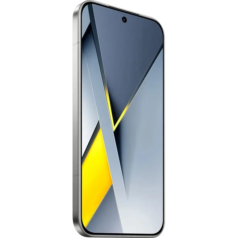 Смартфон Xiaomi POCO F8 Pro 12/512 ГБ, серебристый (в комплекте с зарядным устройством)