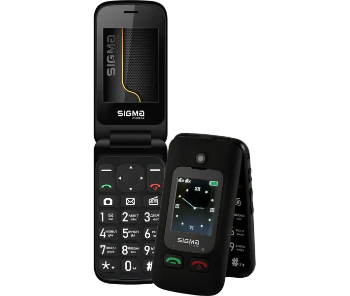 Мобильный телефон Sigma mobile Comfort 50 Shell DUO Type-C черный
